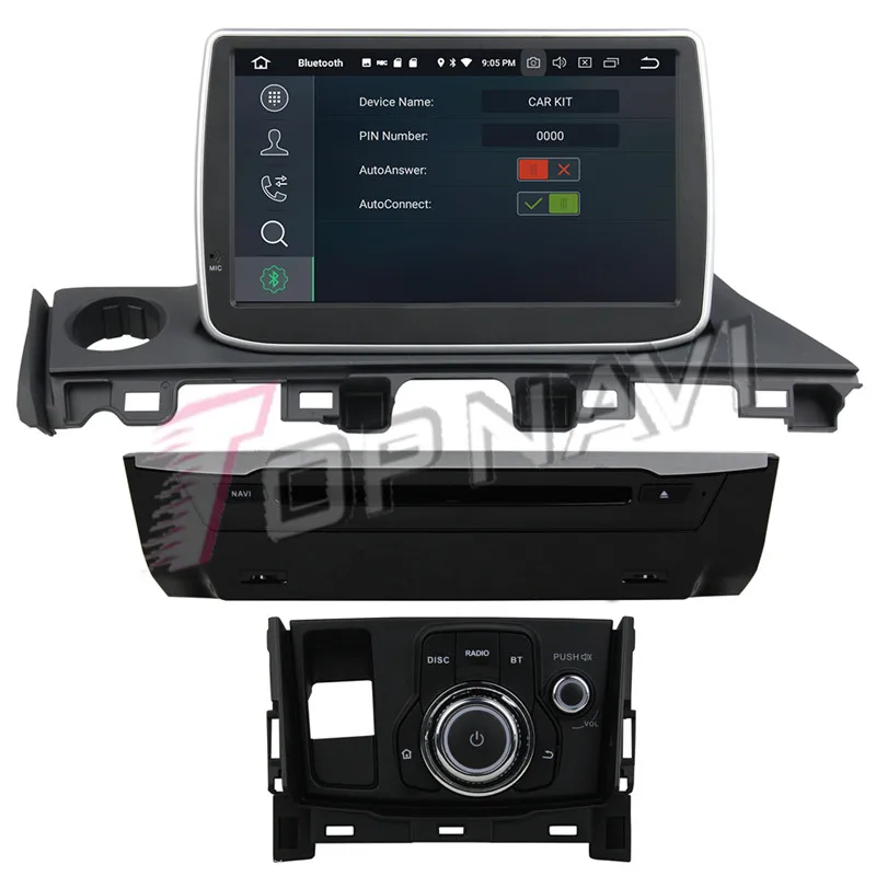 car radio with bluetooth and usb For Mazda 6 Atenza 2017