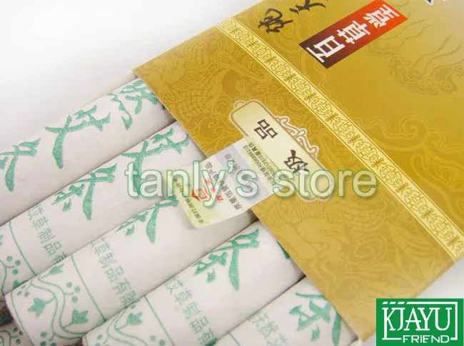 

Nan Yang Bai cai tang 5 years old moxa roll superfine 35:1 moxibustion 18x200mm 10pieces/pack 10packs/lot