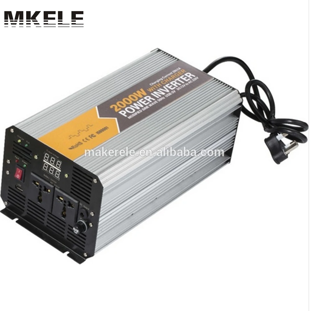 MKM2000-242G-C modified sine wave professional dc/ac 2000 watt power inverter 24v to 220v electrical inverters with charger mkm2000 242g c modified sine wave professional dc ac 2000 watt power inverter 24v to 220v electrical inverters with charger