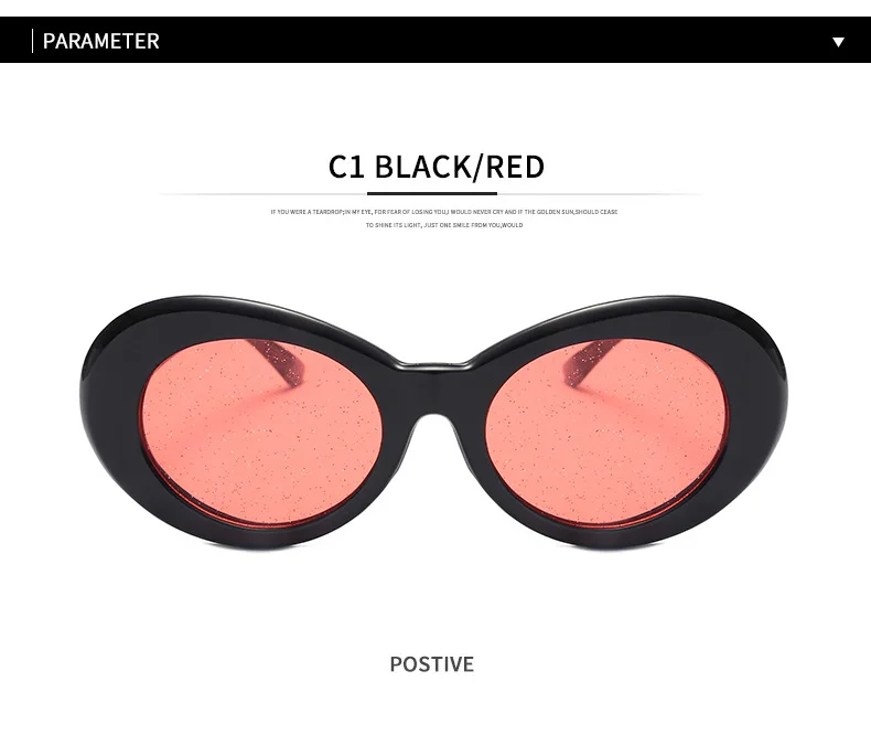 Винтаж Ретро Фиолетовый Овальные Солнцезащитные очки женские Sunmmer блеск карамельный цвет прозрачный рамки Курт Кобейн Защита от солнца очки