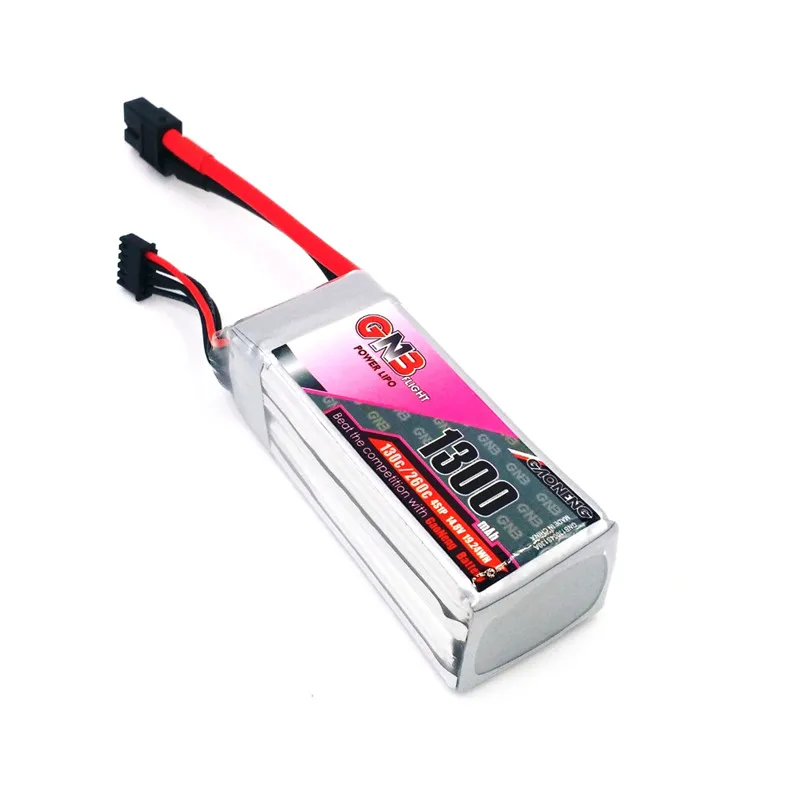 

Hot Sale GNB 4S1P 1300mAh 4S 130C 14.8V XT60 Rechargeable LiPo Battery For RC Drone Models Good Accs