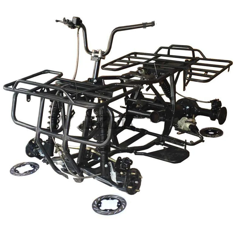 

UTV Buggy Go Kart Karting Four Wheel ATV Front Disc Brake Rear Axle Steering Handlebar Shock Absorbers Frame Body Parts