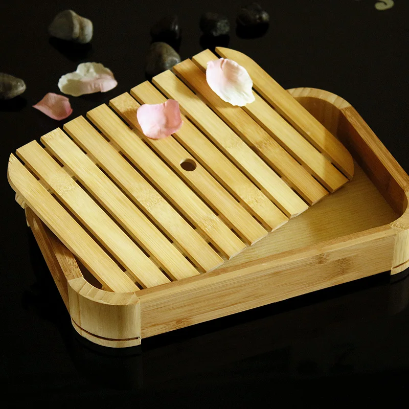 

Bamboo Sushi Plates Trays Stations Sushi Barrels Rectangular Japanese and Korea Food Container Sushi Appliance