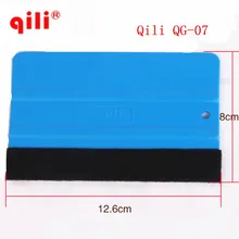500 шт. DHL бесплатно QILI QG-07 Мягкий pp с мягкой войлочная ткань автомобиля виниловая пленка стикер упаковочные инструменты Телескопический скребок Ракель