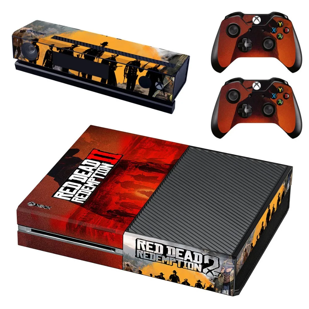 Red Dead Stickers For Xbox One Game Vinyl Skin Decals Sticker Console