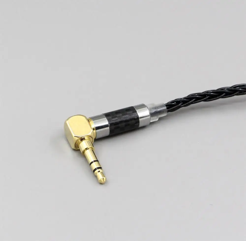 XLR сбалансированный 3,5 мм 2,5 мм 8 ядер посеребренный кабель для наушников FOSTEX TTH900/909/600/X00/610 MKII MK2 LN006338 - Цвет: 3.5mm 3 pole 1.2m