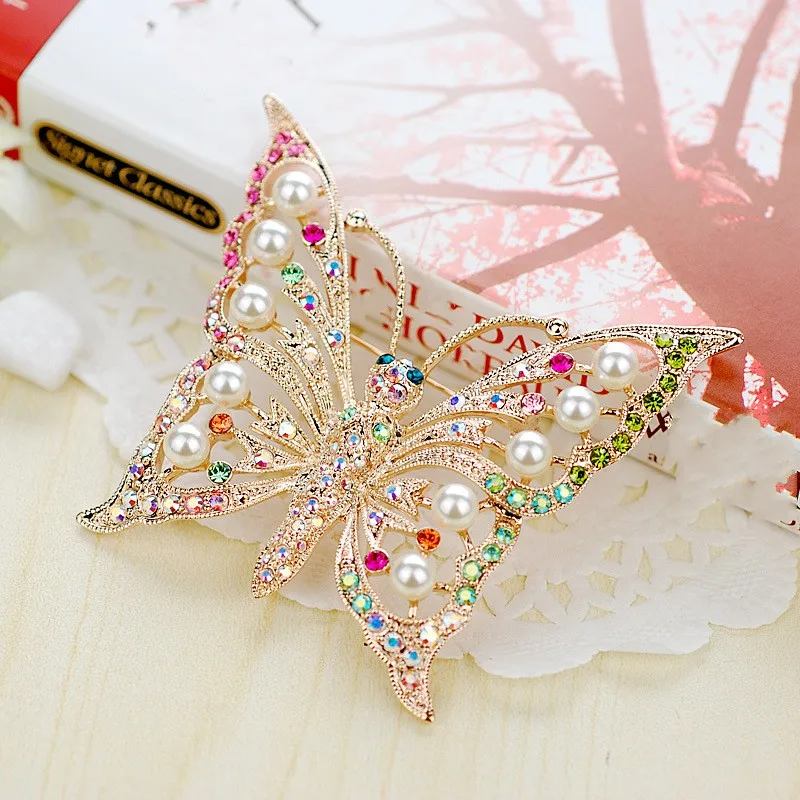 

color butterfly brooch brooch jewelry elegant trendsetter
