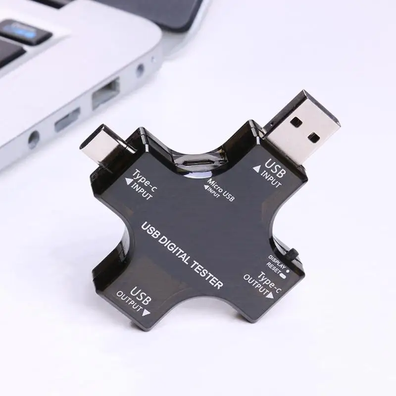 USB тестер безопасности мощность PD тестер Вольтметр Амперметр детектор емкости 2 в 1 type-C USB тестер безопасности мощность PD тестер Вольтметр