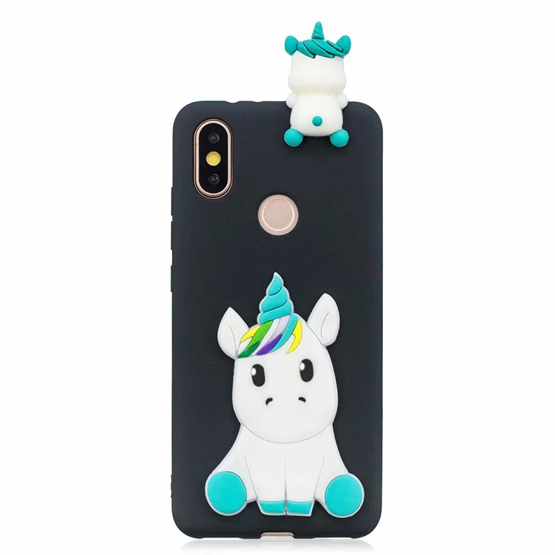 astounding  For Cubot X19 J3 X18 P20 J3Pro Case Unicorn Soft Silicone 3D Dolls Toy Cover on For Cubot Power X18
