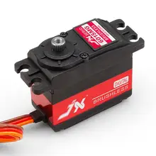 JX BLS-6015MG 15 кг высокоточный металлический зубчатый бесщеточный цифровой стандартный сервопривод