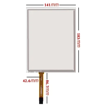 

Original For 8inch 183*141MM 4-Wires EJ080NA-05B A Resistive Touch Screen Replacement Sensor
