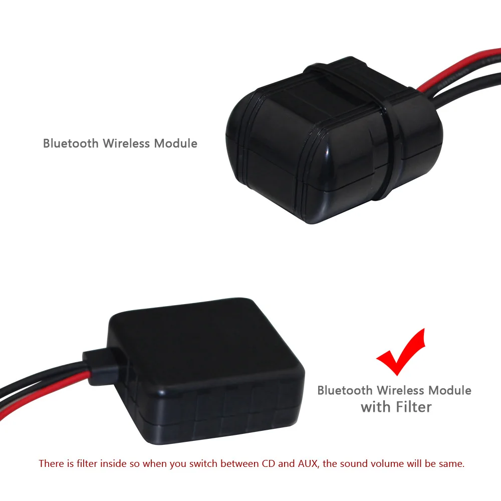Adattatore ricevitore audio Bluetooth per Poineer IP-BUS 11Pin Bluetooth Aux ricevitore cavo interfence Adattatore ricevitore audio Bluetooth per Poineer IP-BUS 11Pin Bluetooth Aux ricevitore cavo interfence