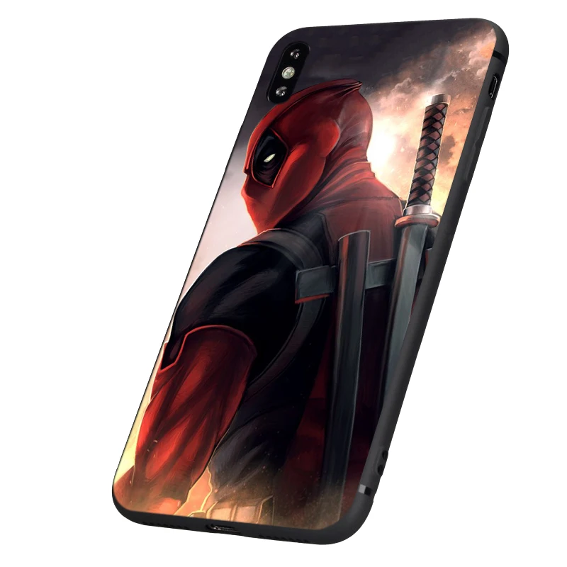 Черный ТПУ чехол для iphone 5 5S se 6 6s 7 8 plus x 10 XR XS MAX силиконовый чехол Marvel мстители капитан Железный человек танос