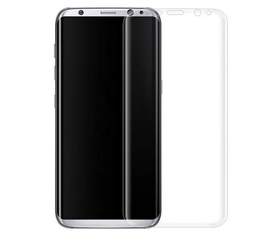 100 шт. 6D полное покрытие мягкий гидрогель пленка для samsung Galaxy Note 8 9 S8 S9 Экран протектор для S9 S8 S7 S6 Edge Plus не Стекло