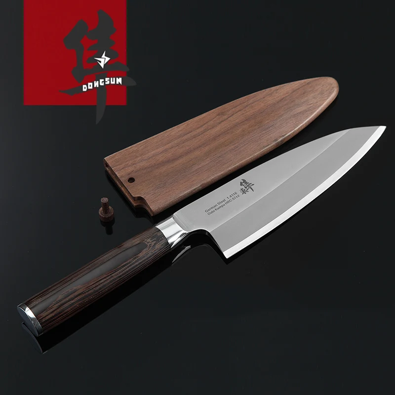 2017 Free Shipping YILang stainless steel kitchen knife salmon sashimi raw fish fillet chef knife cooking knives Sashayed gift