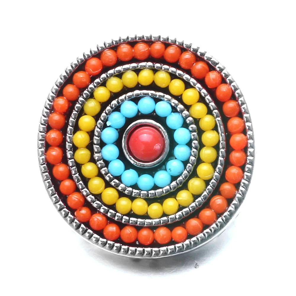 10 шт./лот 18 мм Лидер продаж Бусины Винтаж Пуговицы защелкивание DIY xinnver кнопки Браслеты Jewelry za293