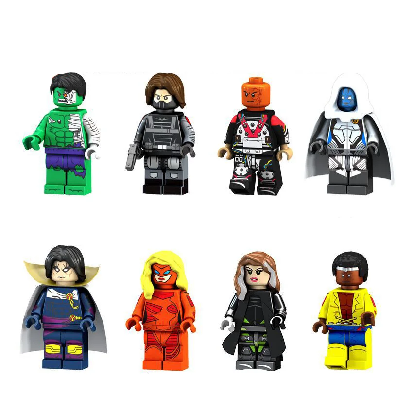 

Marvel's The Evengers Legoings Super Heroes Series Assembled Building Blocks Aberdeen Hulk Winter Soldiers Moonlight Stone