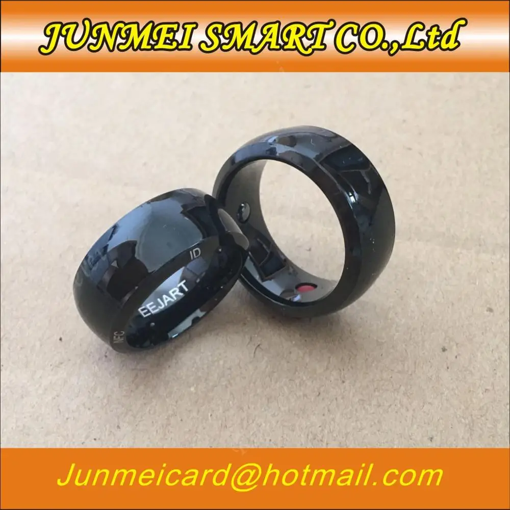 

RFID Multifunctional Titanium And Stainless Steel Smart Finger Ring IC/ID/NFC R3 Three Chips Wear for Men