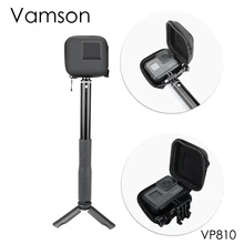 Vamson мини EVA коробка для хранения чехол Защитная сумка для Go Pro Hero 7 6 5 черный серебряный белый аксессуары для DJI OSMO Action VP810