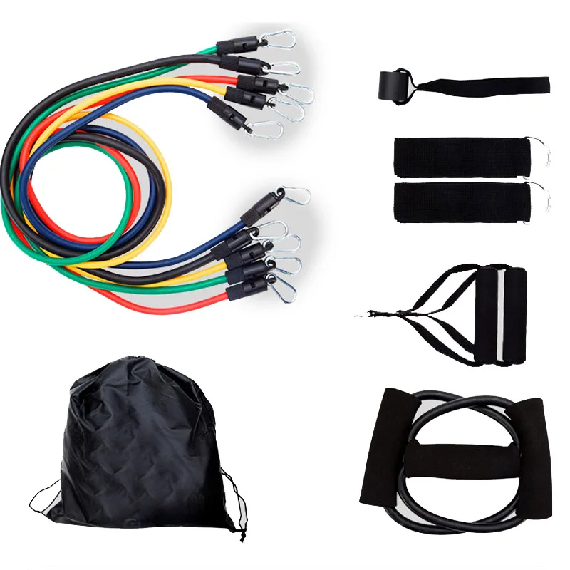 ITSTYLE мужские и женские многофункциональные резисторы Rally Stretch Rope Pellet Latex Tube 45LB 75LB