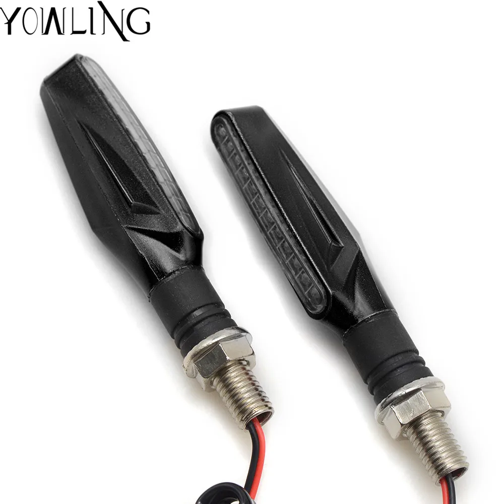 

12V LED Flashing Motorcycle Turn Signal Indicator Light Amber Blinker Lamp For YAMAHA MT-01 MT01 MT 01 2004-2009 2005 2006 2007