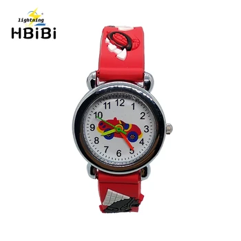 

Wholesale promotion !! Cartoon Car Story Kids Watches Students Boys Girls Clock Skates Quartz Children Watch Sports Wristwatches