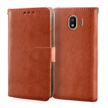 Роскошный кожаный флип чехол для samsung Galaxy J1 J2 J3 J4 J5 J6 J7 J8 Чехол-бумажник с отделением для карт с подставкой из ПУ кожи