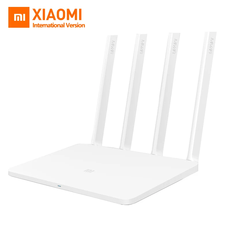 

Latest Original XiaoMi Router 3 128G ROM Processor MT7620A WiFi Wireless Support Windows Android IOS 2.4GHZ/5GHZ APP Control