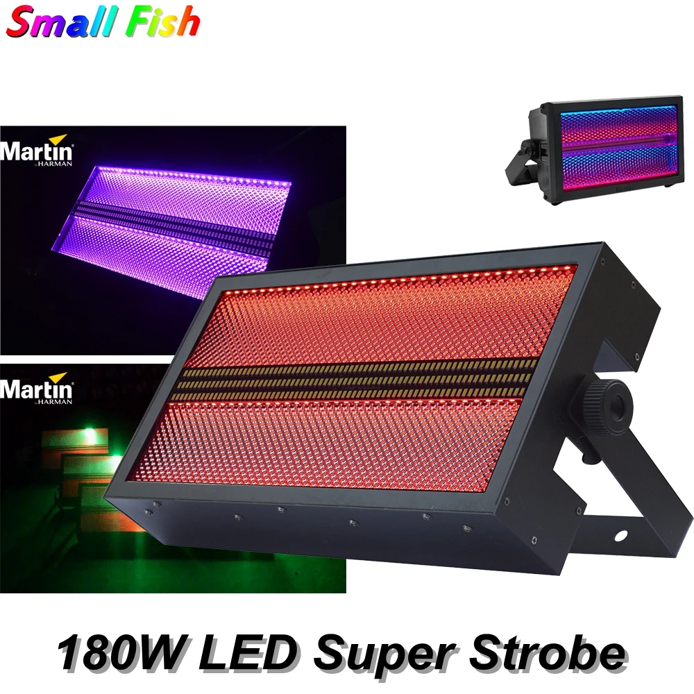 

180W LEDs Strobe Flash Light RGBW 4IN1 Sound Control Running Horse Strobe For Stage Disco DJ Bar Party Club Wedding Light