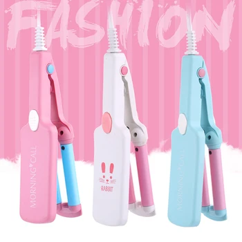 

At Fashion Mini automatic hair curler electric small Ceramic Hair curling iron 3 Stick Omelet electric hair curler machine