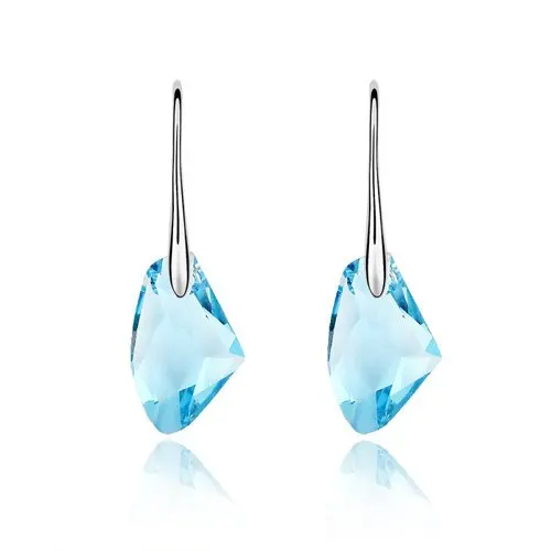 DAN'S 3 цвета Австрийские кристаллы кристалл серьги гвоздики для женщин новая распродажа Горячая#93226