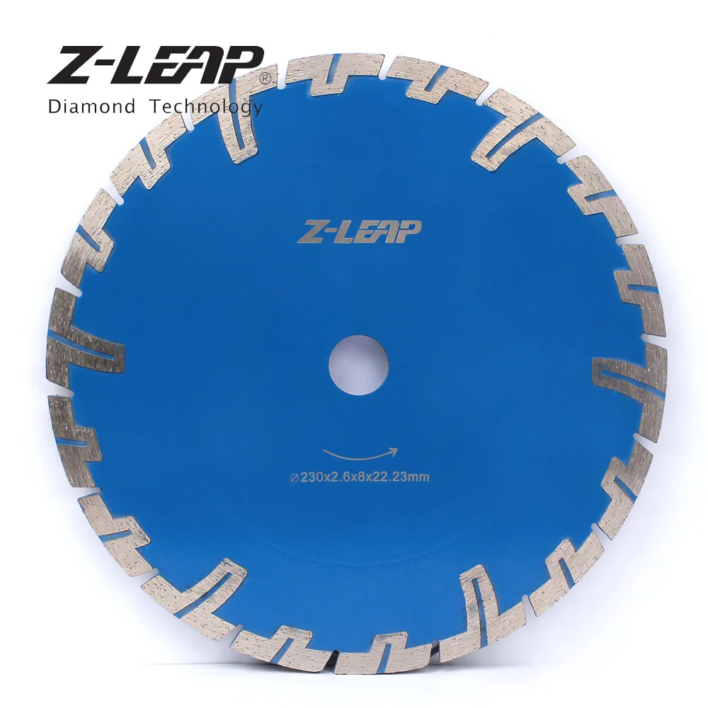 Z LEAP 9inch 230mm Diamond Saw Blade Protective Teeth For Cutting