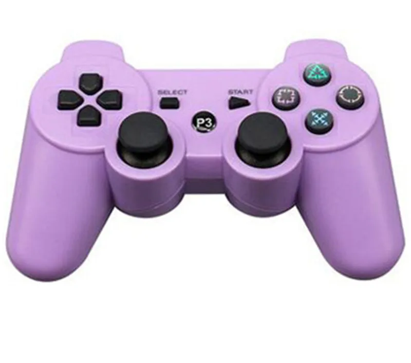 Беспроводной Bluetooth пульт дистанционного управления игровой джойстик контроллер для PS3 контроллер игровой консоли Джойстик Геймпад - Цвет: purple