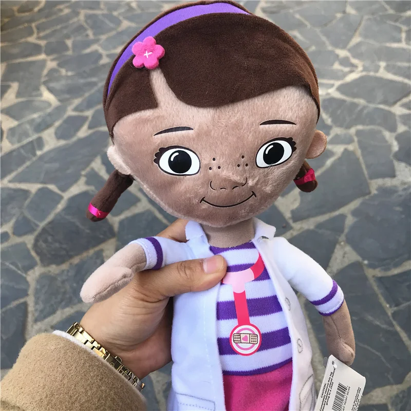 Doc McStuffins Toys Lambie Stuffy Hallie Chilly Boppy Findo Gabby Giraffe Squeakers Whispers Owl Mini Plush Stuffed Animals Toy - 4