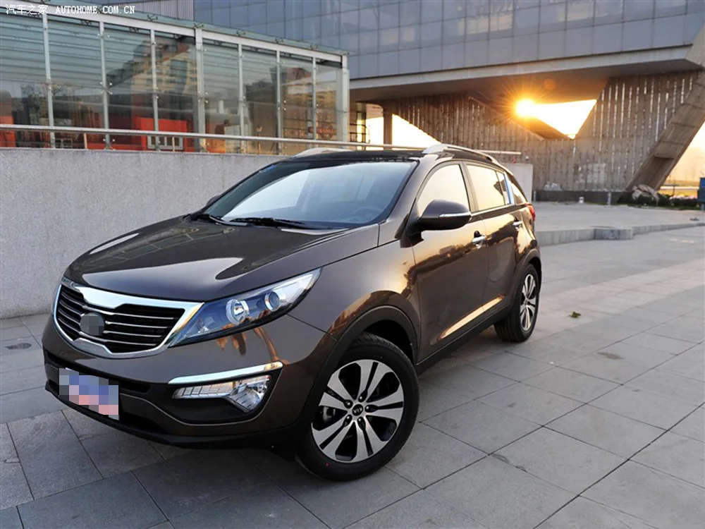 Для Kia Sportage R 2009 2010 2011 2012 Автомобильная фара с прозрачными линзами