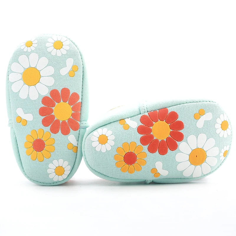 [Simfamily] для детей, для маленьких мальчиков и девочек; Одежда для новорожденных, для тех, кто только начинает ходить, мягкие носки для малышей; милый цветок подошвой шпаргалки обувь, хлопковая ткань