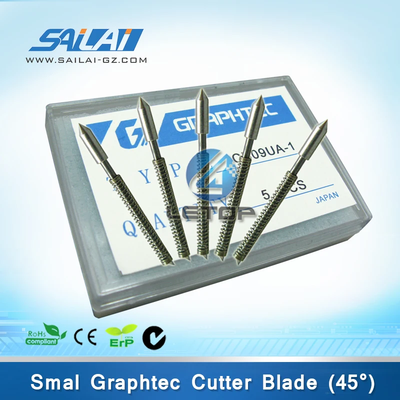 

5pcs/box Graphtec plotter blade 45 degree cutting plotter blade CB09UA-1 Graphtec CB09 Silhouette Cameo Holder