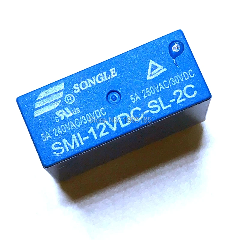 2 шт. SMI-05VDC-SL-2C SMI-12VDC-SL-2C SMI-24VDC-SL-2C 8pin 5A 250VAC/30VDC 05, в возрасте от 12 до 24 В постоянного тока Мощность реле