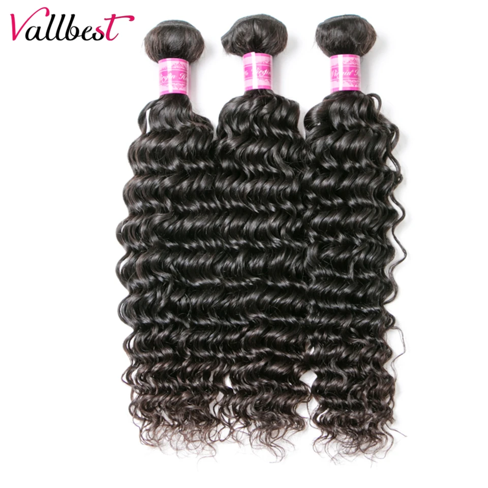 Vallbest Deep Wave Bundles With Frontal 3 Bundles Human Hair With Frontal Remy Peruvian Hair Bundles With Closure Free Shipping Vallbest Deep Wave Bundles With Frontal 3 Bundles Human Hair With Frontal Remy Peruvian Hair Bundles With Closure Free Shipping
