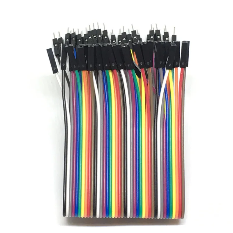 The 40P DuPont heads turn female 40pcs DuPont Line to 20CM long row of the wiring bread line for arduino male to female 4