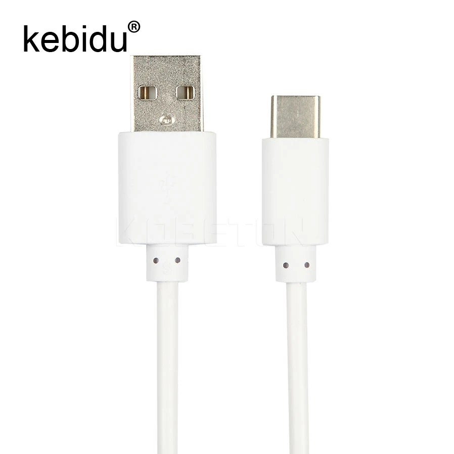 

Kebidu USB 3.1 standard-A To Type-C Cable Male To Male USB Data Sync And Charge Cable for Nokia N1 Macbook Plug And Play