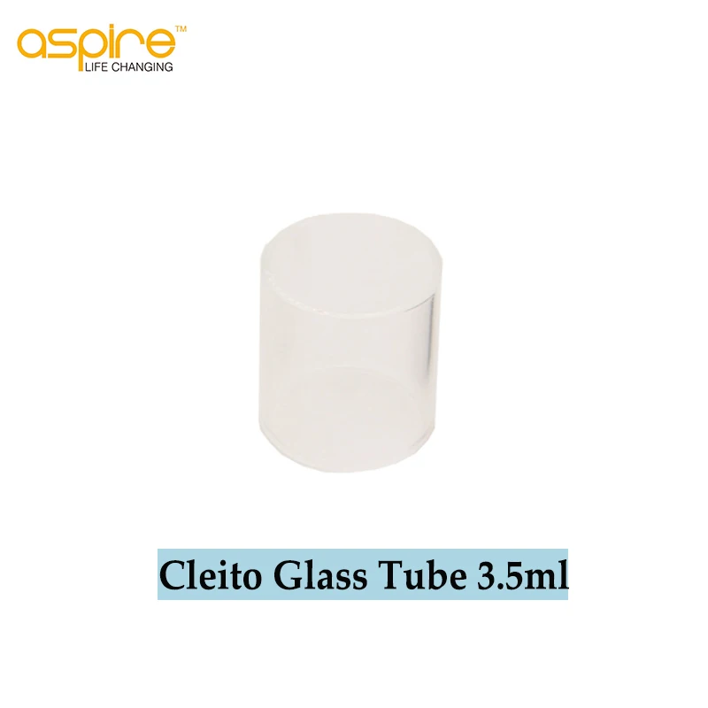 

Original Aspire Cleito Glass Tube Pyrex Relacement Tank 3.5ML For Aspire Cleito Tank Electronic Cigarette Vape