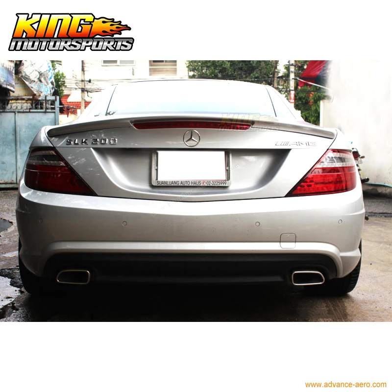 Для 2011-2013 Mercedes Benz SLK Class R172 AMG спойлер-дактейл из углеродного волокна CF