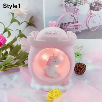 LED Cartoon Unicorn Lamp