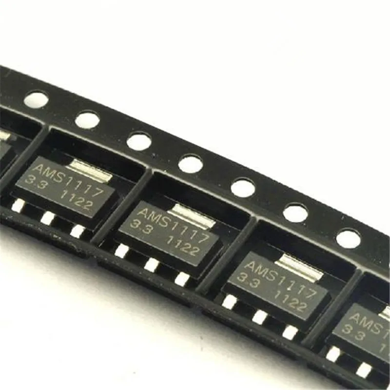 50pcs/lot AMS1117-3.3V power supply voltage regulator chip