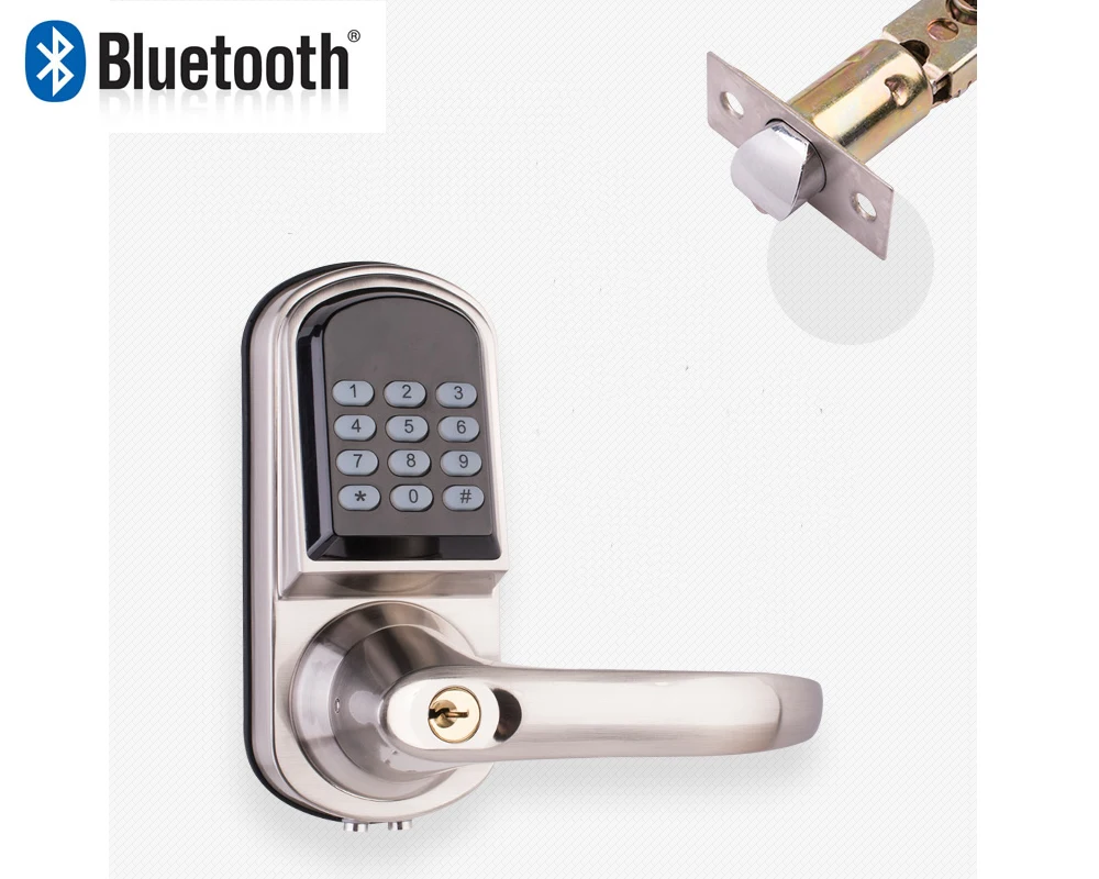 smartphone bluetooth entrance smart door locks with