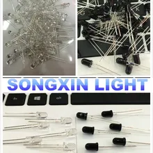 40 шт./лот каждый 20 штук 5 мм Инфракрасный ИК светодиодный+ 20 штук 5 мм светодиодный инфракрасного приемника ИК светодиодный Инфракрасные диоды+ PD 940NM 5 мм Инфракрасные диоды лампа