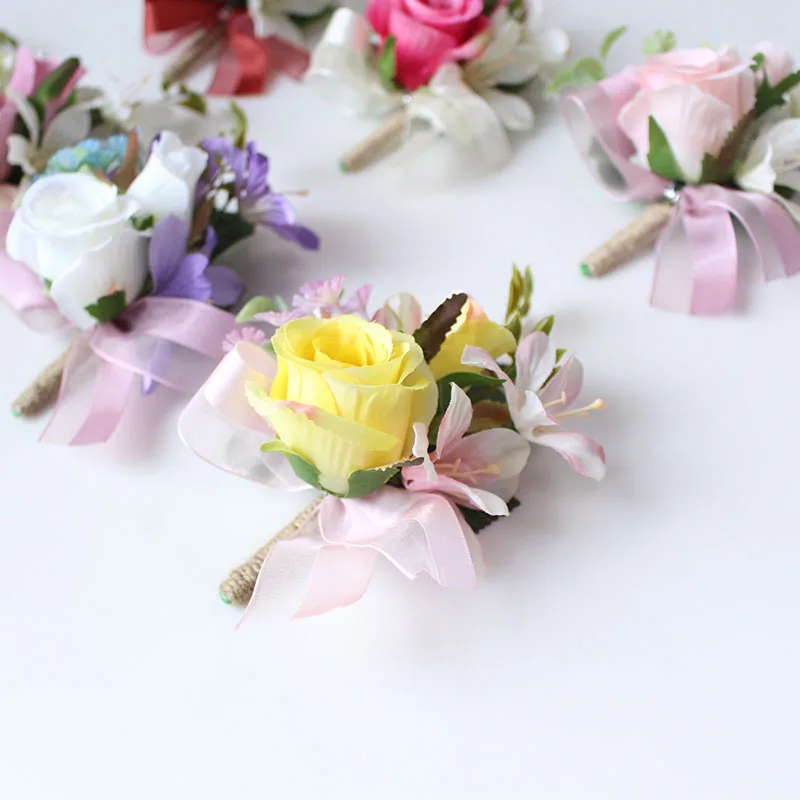 boutonniere groom wedding brooch pins  (20)