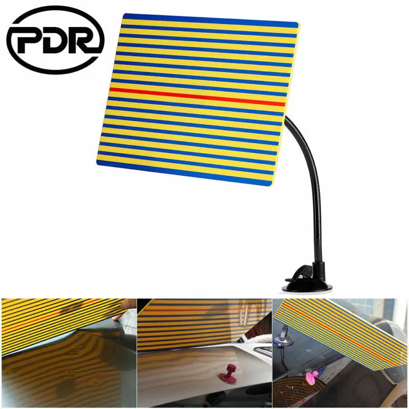 

Super PDR Dent Repair Tools Slide Hammer Rubber Hammer Pulling Bridge Dent Lifter LED Line Board