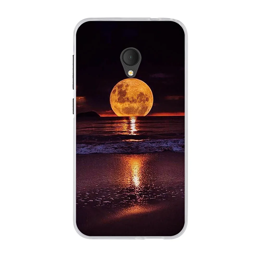 Силиконовый чехол для Alcatel U5 4G 5044D 5044Y задняя крышка 5 0 дюйма мягкие чехлы из ТПУ